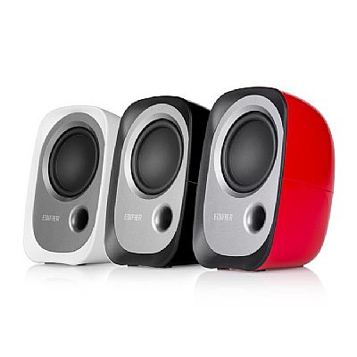 Edifier R12U Ηχεία Υπολογιστή 2.0 με Ισχύ 4W σε Μαύρο Χρώμα