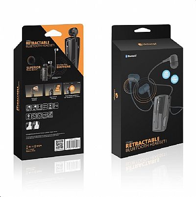 iXchange UA-28SE In-ear Bluetooth Handsfree Πορτοκαλί