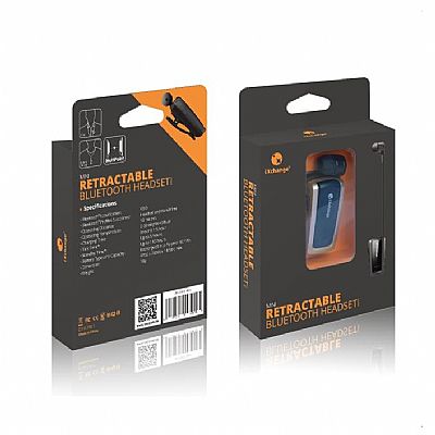 iXchange UA-25 In-ear Bluetooth Handsfree Χρυσό