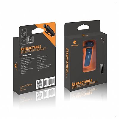 iXchange UA-25 In-ear Bluetooth Handsfree Πορτοκαλί