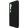 iNOS Θήκη Liquid Silicon Xiaomi Mi Note 10/ Mi Note 10 Pro L-Cover Μαύρο