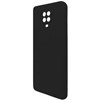 iNOS Θήκη Liquid Silicon inos Xiaomi Redmi Note 9S L-Cover Μαύρο