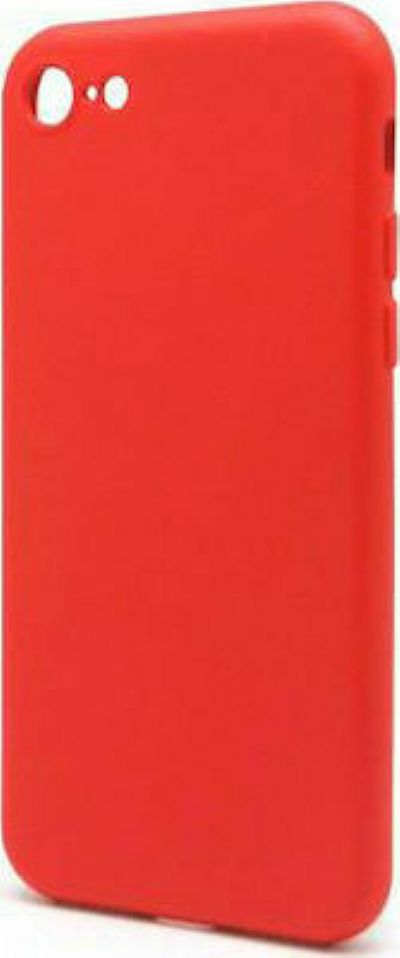 iNOS Liquid Silicon Apple iPhone 8/ iPhone SE (2020) L-Cover Κόκκινο