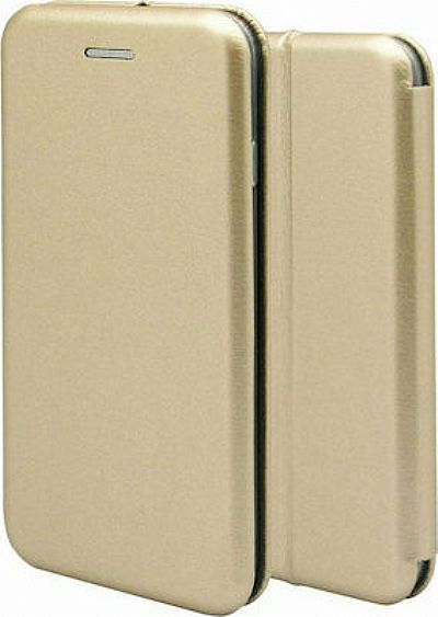iNOS Flip Book Apple iPhone 7 Plus/ iPhone 8 Plus Curved S-Folio Χρυσό