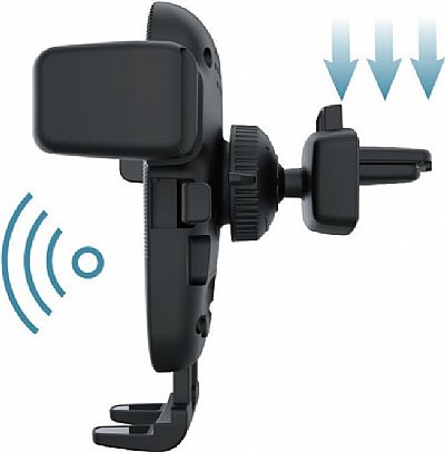 WK Βάση Κινητού Αυτοκινήτου Wireless Charging Holder με Ρυθμιζόμενο Βραχίονα και Ασύρματη Φόρτιση
