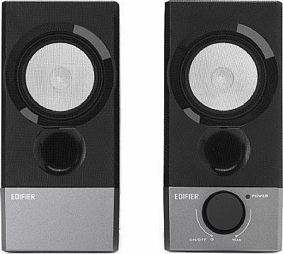 Edifier R19U Ηχεία Υπολογιστή 2.0 με Ισχύ 4W σε Μαύρο Χρώμα