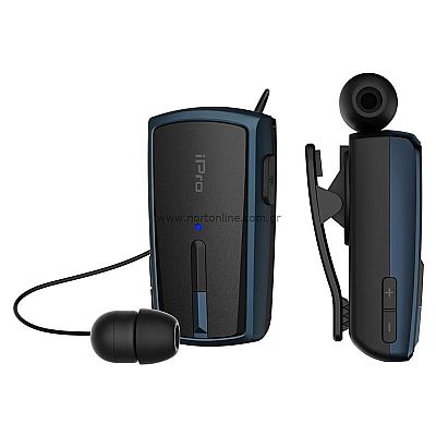 iPro RH120 Retractable Μαύρο-Μπλέ