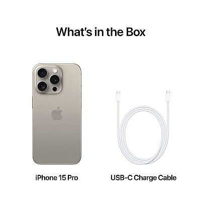 Apple iPhone 15 Pro 5G (8GB/256GB) Natural Titanium