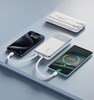 XO PR248 USB-C 20W / USB-A 22.5W Display Fast Charging Powerbank 10000mAh Λευκό