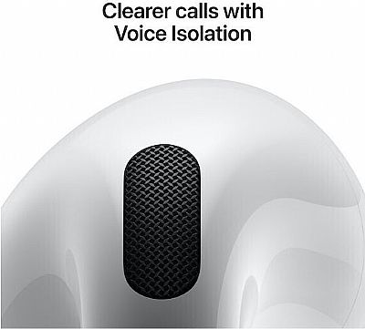 Apple Airpods 4 with Active Noise Cancellation Λευκά MXP93Z/A