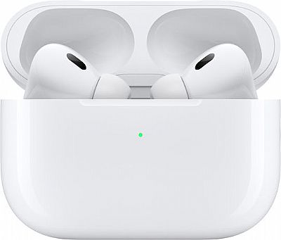 Apple Airpods Pro 2nd Gen with MagSafe Charging Case USB-C Λευκά