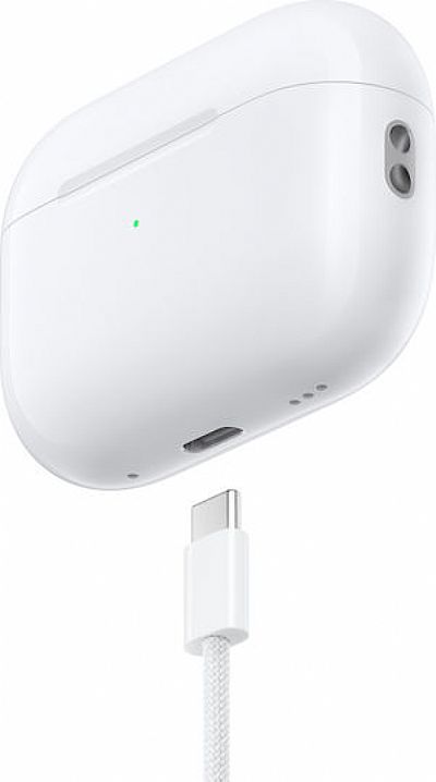 Apple Airpods Pro 2nd Gen with MagSafe Charging Case USB-C Λευκά