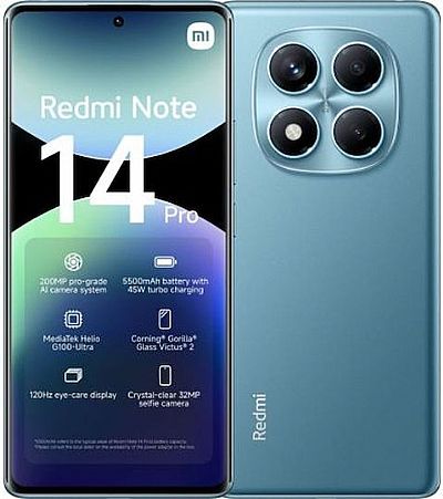 Xiaomi Redmi Note 14 Pro (8GB/256GB) 4G Ocean Blue