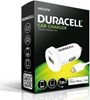 Duracell Φορτιστής Αυτοκινήτου με Εξοδο USB 2.4Α & Καλώδιο MFI Lightning 1m Λευκό