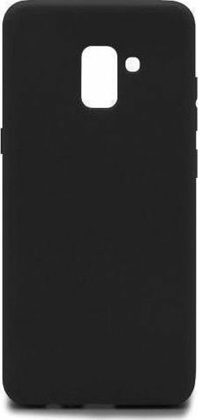 iNOS Soft TPU Samsung A730F Galaxy A8 Plus (2018) S-Cover Μαύρο 