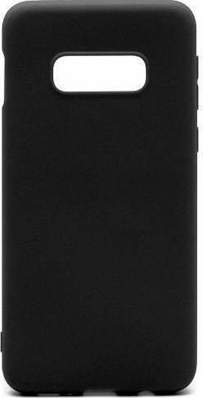 INOS Soft TPU Samsung G970F Galaxy S10e S-Cover Μαύρο 