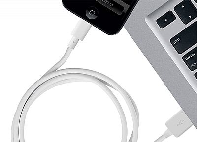 Puro Καλώδιο Lightning to USB 1m-MFI Cable CAPLTWHI Λευκό/White
