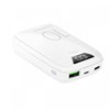 Puro Powerbank Black 10000mAh 1 USB A+1 USB C Fast Charger for Smartphones Λευκό