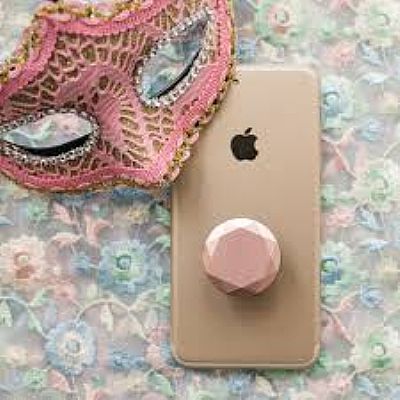 Rose Gold Metallic Diamond 