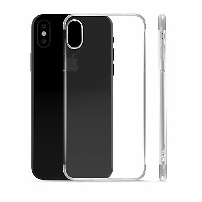 Puro Verge iPhone X / XS Ασημί