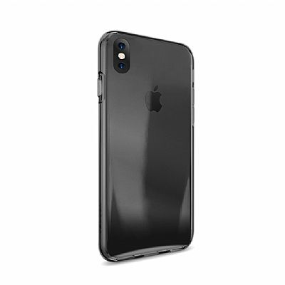 Puro TPU Ultra-Slim 0.3 Nude iPhone X / Xs Μαύρο