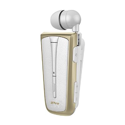 iPro RH219s Retractable με δόνηση Λευκό Χρυσό