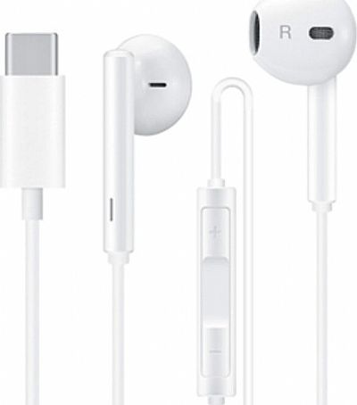 Ακουστικά Huawei CM33 Headset with microphone type-C Λευκό